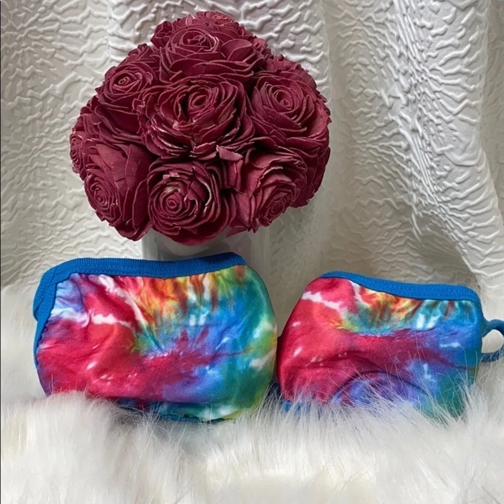 Julie + JOE Mommy & Me Tie Dye Face Mask 2 PC Set